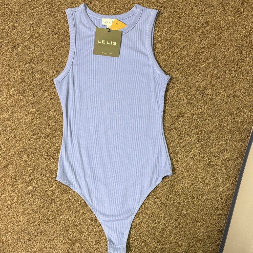 Le Lis Kids Soft Blue Bodysuit